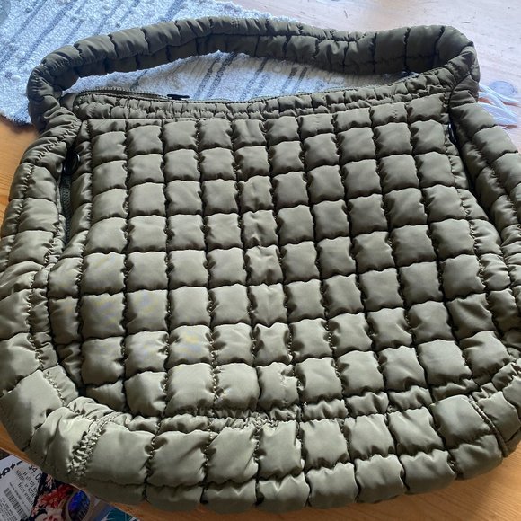 Street Level Handbags - Street Level Quilted Purse/Carry-all - Olive Green